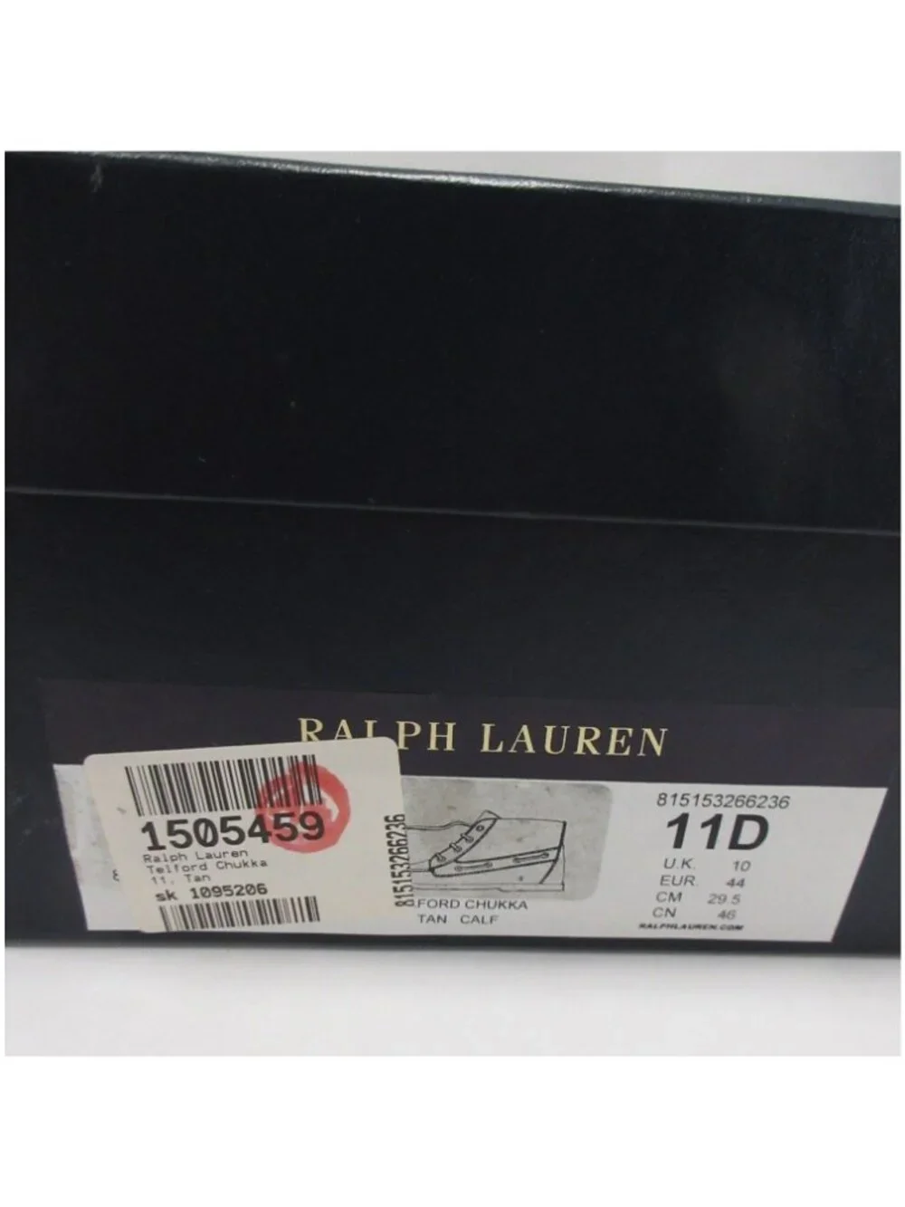 Ralph Lauren Boots 11 D Tan Telford Chukka Leather Lace Up USA Made